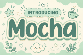 Discover Motcha: a Creative Font for Bold Designs