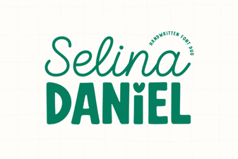 Selina Daniel: a Creative Font Duo for Designers