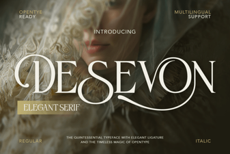 Desevon Font: a Modern Design Tool for Creative Projects