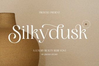 Craft Your Designs with Silkydusk Font