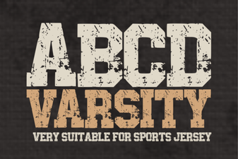 Abcd Varsity: Your Next Creative Project Font